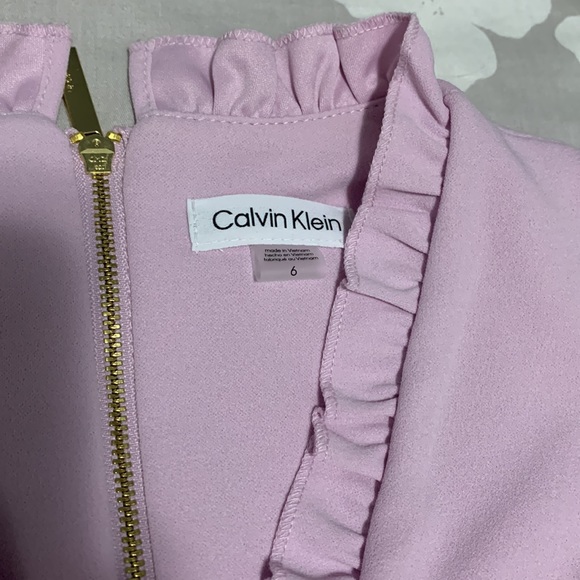 Calvin Klein Ruffle Jumpsuit - Picture 3 of 5